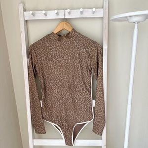 BNWOT Acacia Swimwear Ehukai Bodysuit Javan (L)